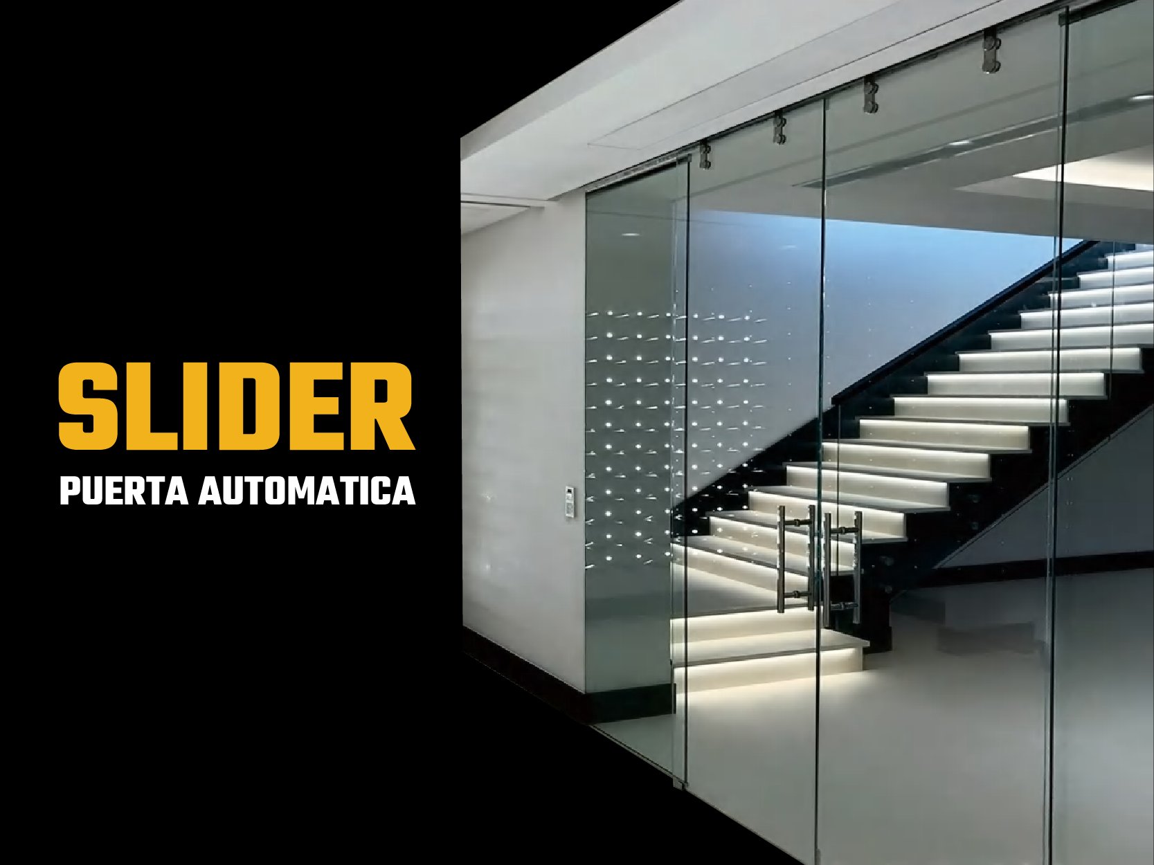 Puerta automática Slider Smart Door