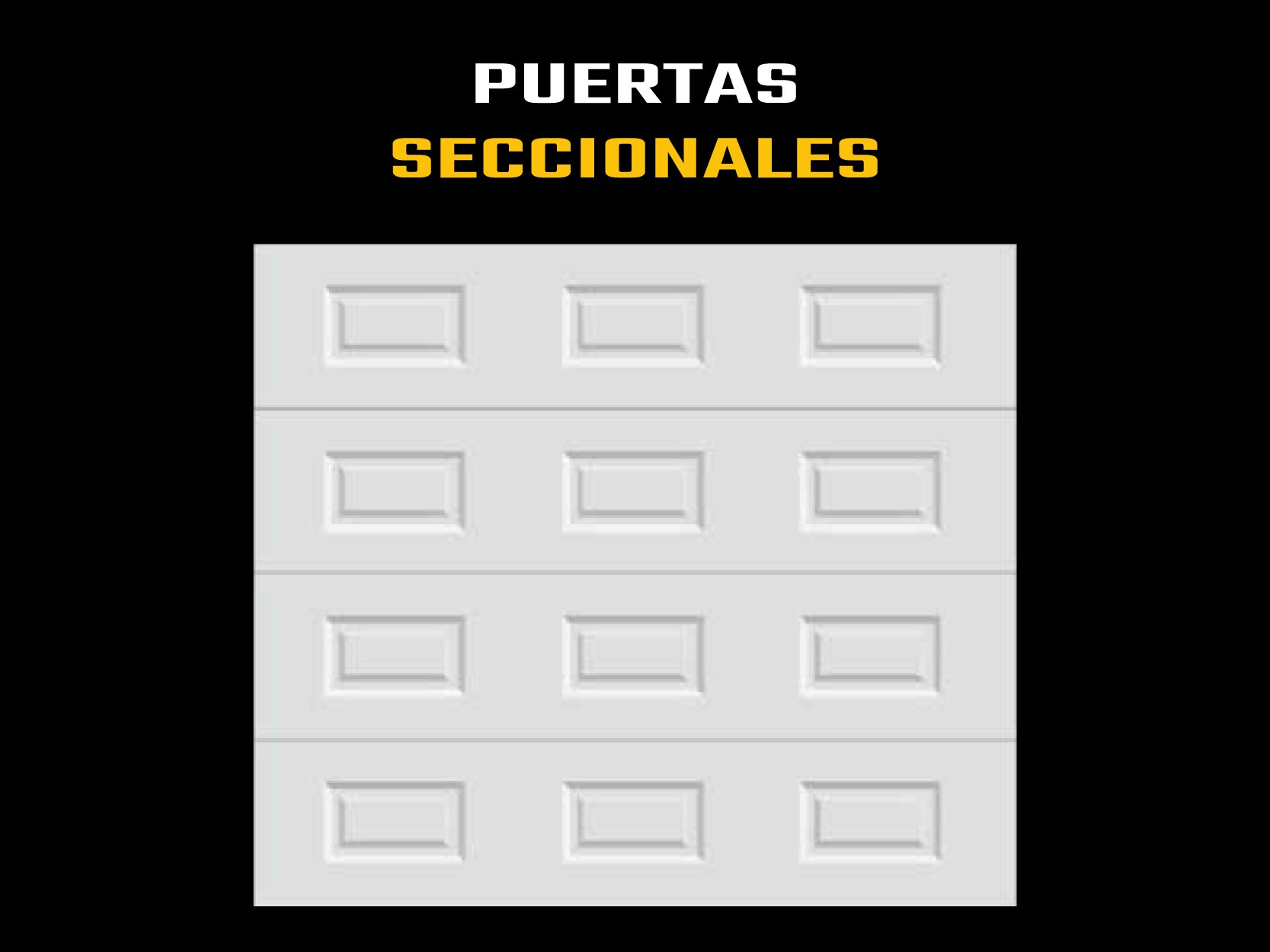 Puerta seccional Smart Door